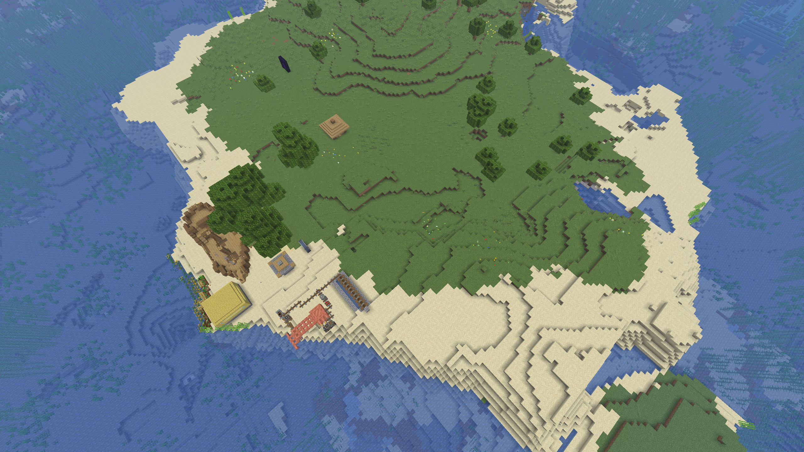 Minecraft 海岛场景